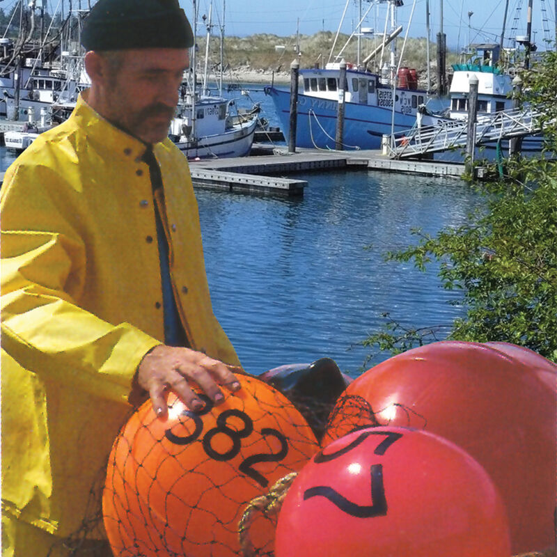 Commercial Fishing Net Buoy, Yellow (21" x 27") image number 1