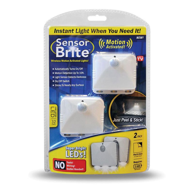 Sensor Brite Wireless Motion Activated Lights, 2-pack image number 1