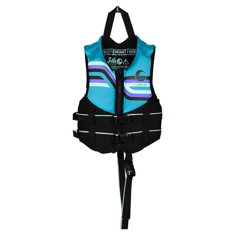 Connelly Child Promo Neo Life Jacket, Aqua
