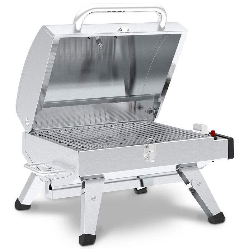 GrillPro Stainless Steel Tabletop Propane Grill image number 5