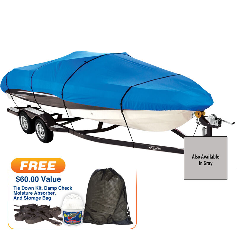 Covermate Imperial Pro Walk-Around Cuddy Cabin I/O Boat Cover, 25'5" max. length image number 1