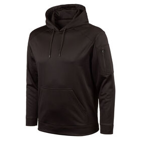 Huntworth Men&rsquo;s Performance Fleece Pullover Hoodie, Black