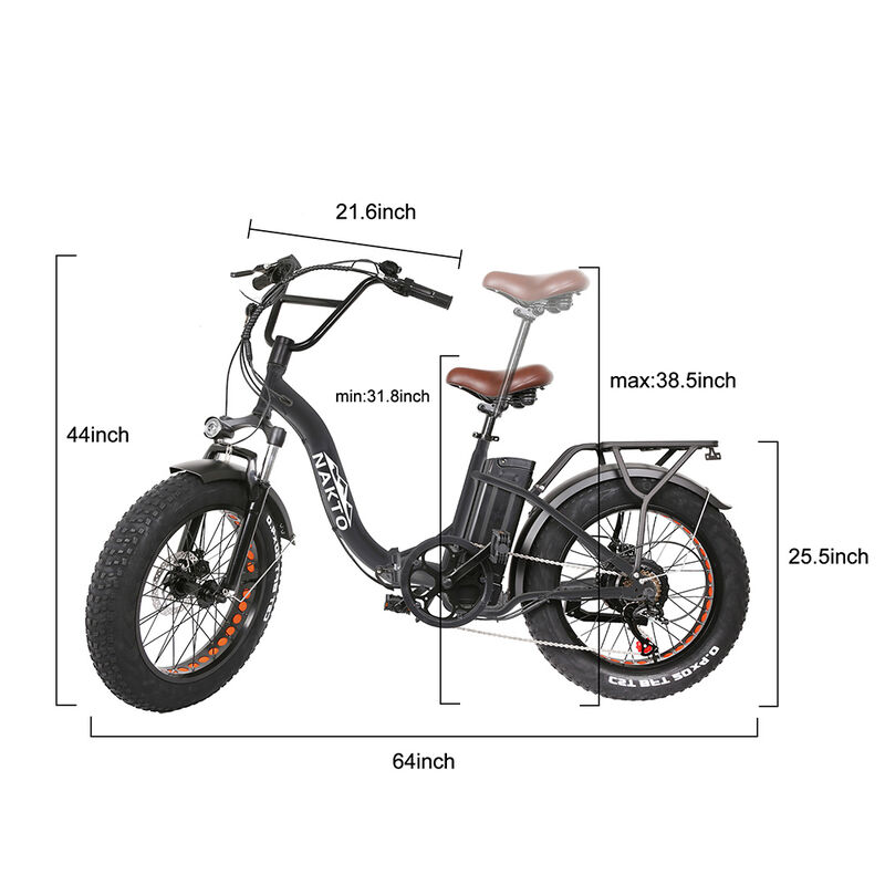 Nakto Folding Ox Electric Bike image number 8