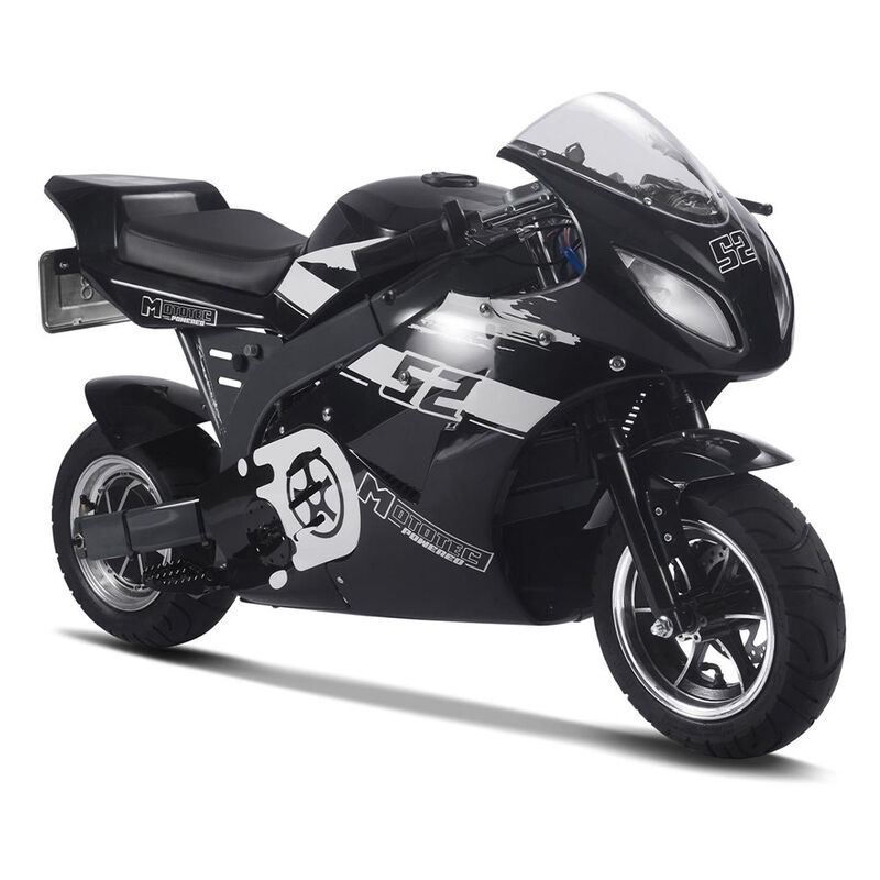 MotoTec 48V 1000W Electric Superbike image number 1