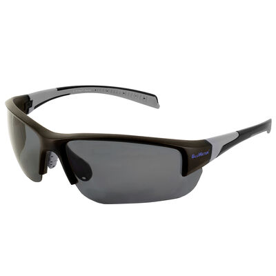 BluWater Photochromatic Polarized Samson 3 Sunglasses, Gray Lenses
