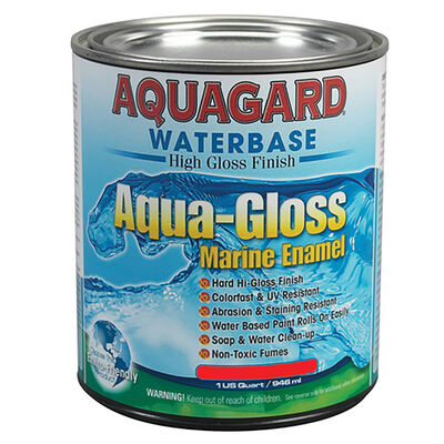 Aquagard Aqua-Gloss Waterbase Enamel, Quart