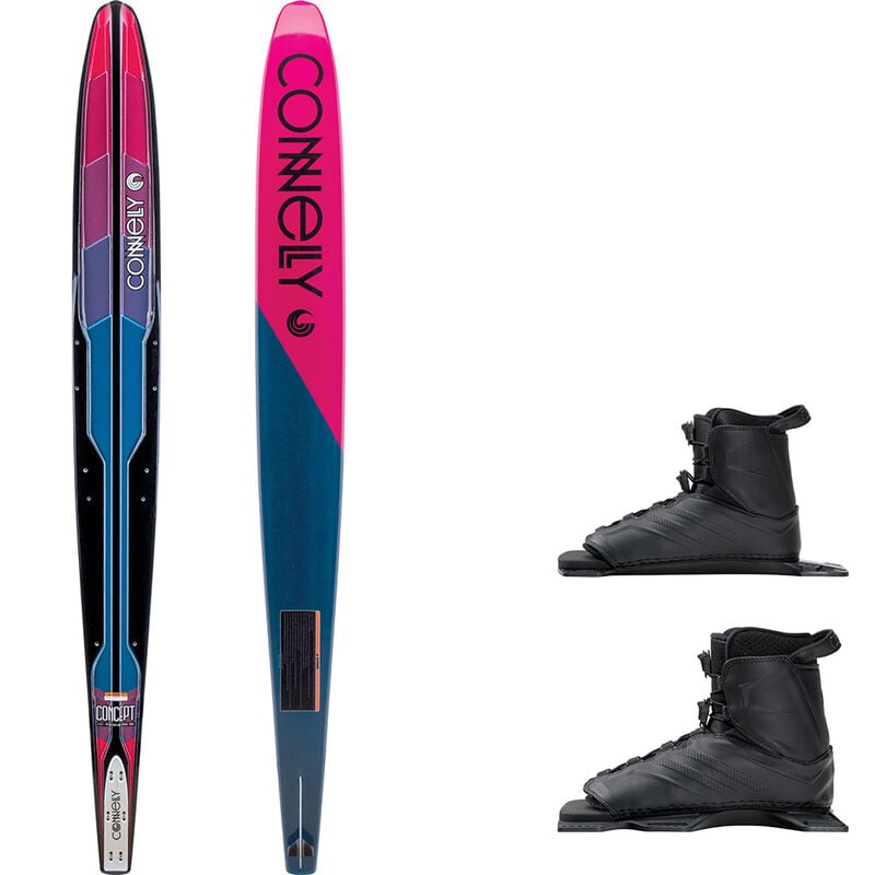 Connelly Women's Concept Slalom Waterski With Double Tempest Bindings image number 1
