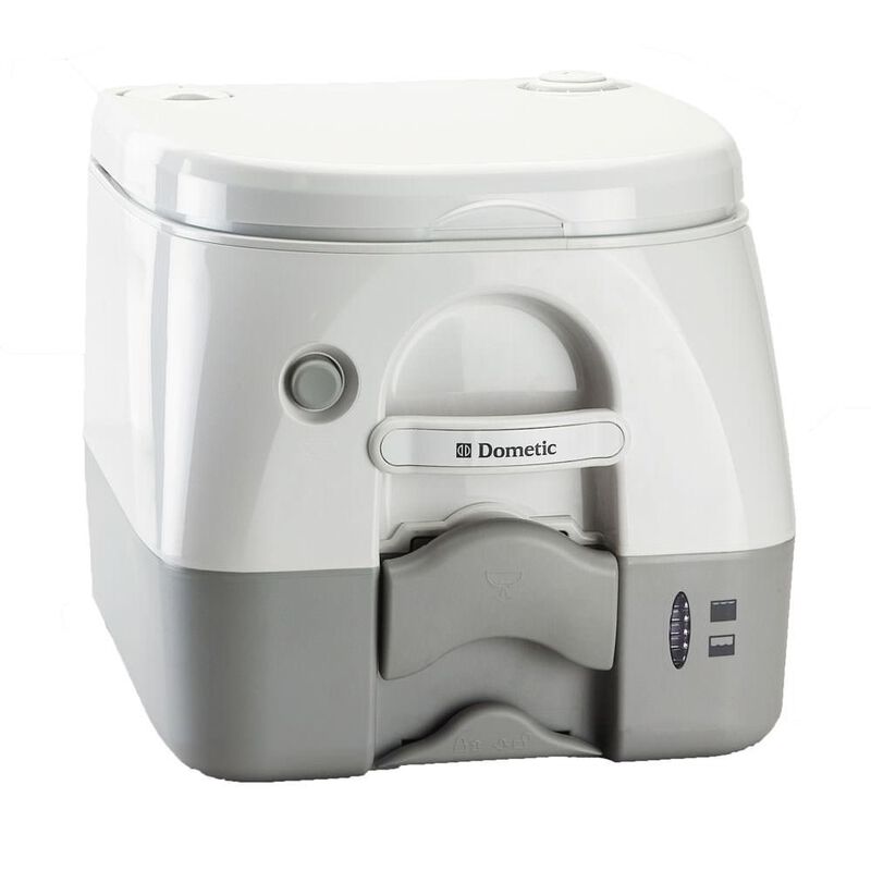 Dometic Portable RV/Marine Toilet - 2.6 Gallon, Gray image number 1