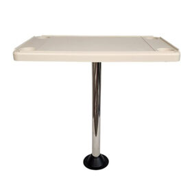 Horizon Manufacturing Rectangular Pontoon Table 4000-RFM Includes 2 Mountings