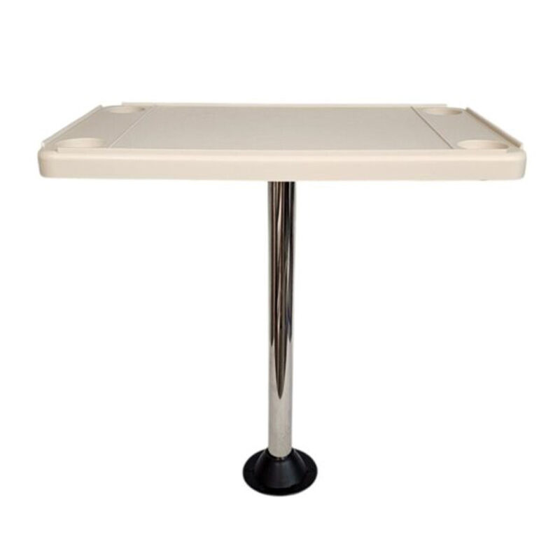 Horizon Manufacturing Rectangular Pontoon Table 4000-RFM Includes 2 Mountings