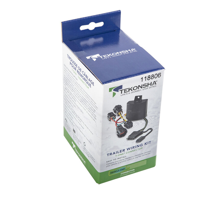 Tekonsha T-One T-Connector Custom Wiring Harness: Ford Edge image number 2