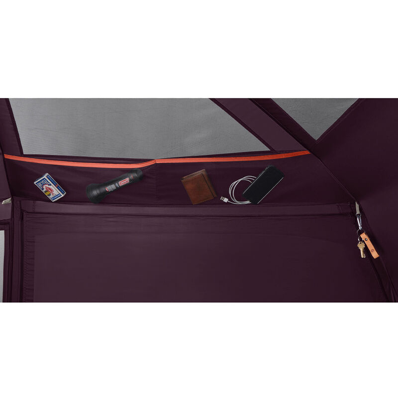 Coleman Skylodge 12-Person Camping Tent, Blackberry image number 3