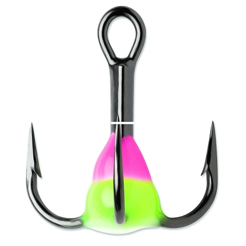 VMC Glow Resin Treble Hooks, 2-Pack image number 9