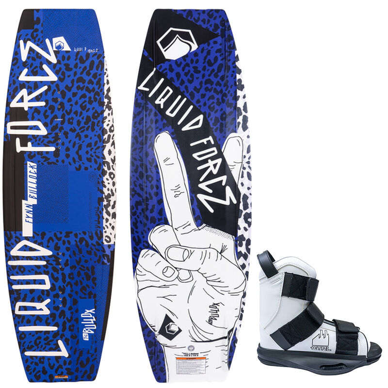 Liquid Force Bullox Wakeboard with CTRL Imperial V2 Bindings image number 1