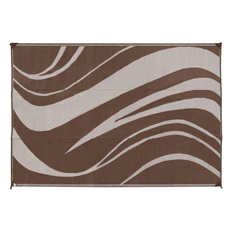 Reversible Wave Design Patio Mat image number 9