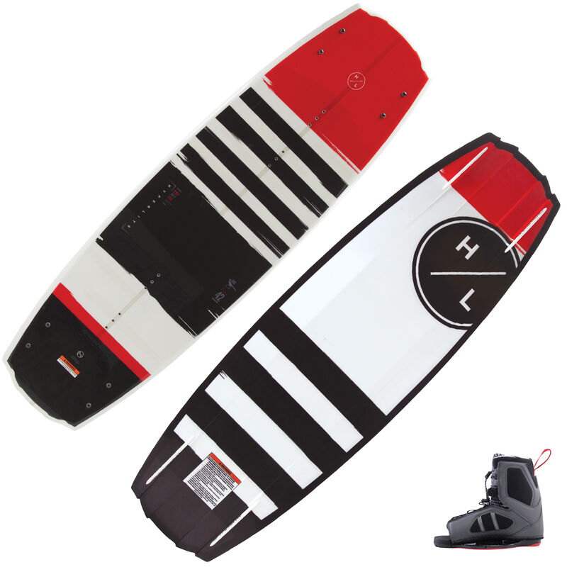 Hyperlite Franchise Wakeboard With Team OT Bindings image number 1
