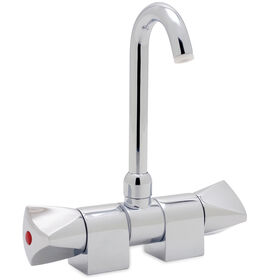 Ambassador Trinidad Elite Two-Handle Folding Tap Faucet With J-Spout
