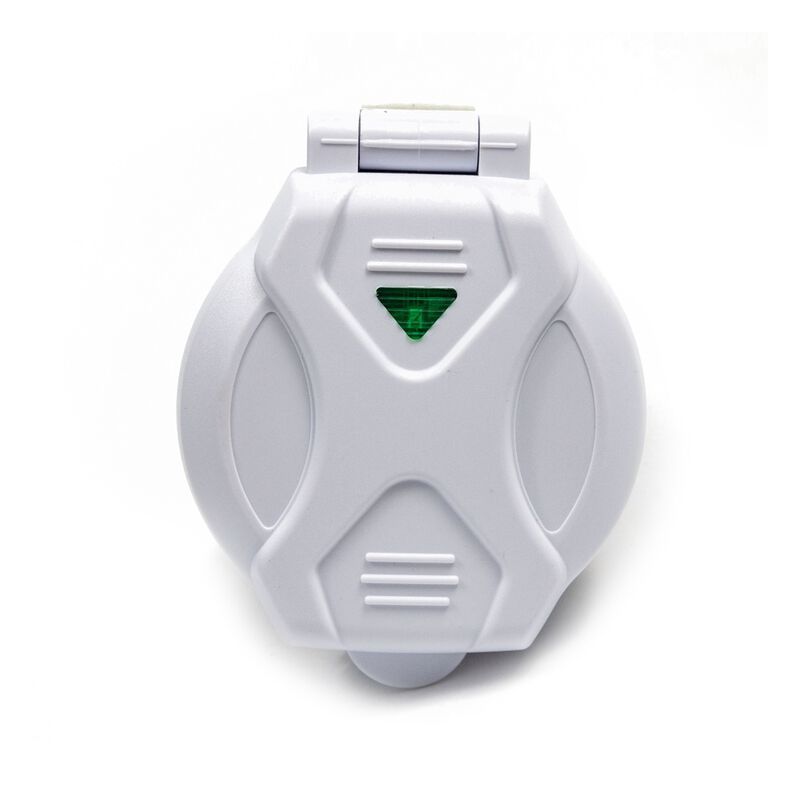 Electric World 50A White RV Inlet w/LED image number 7