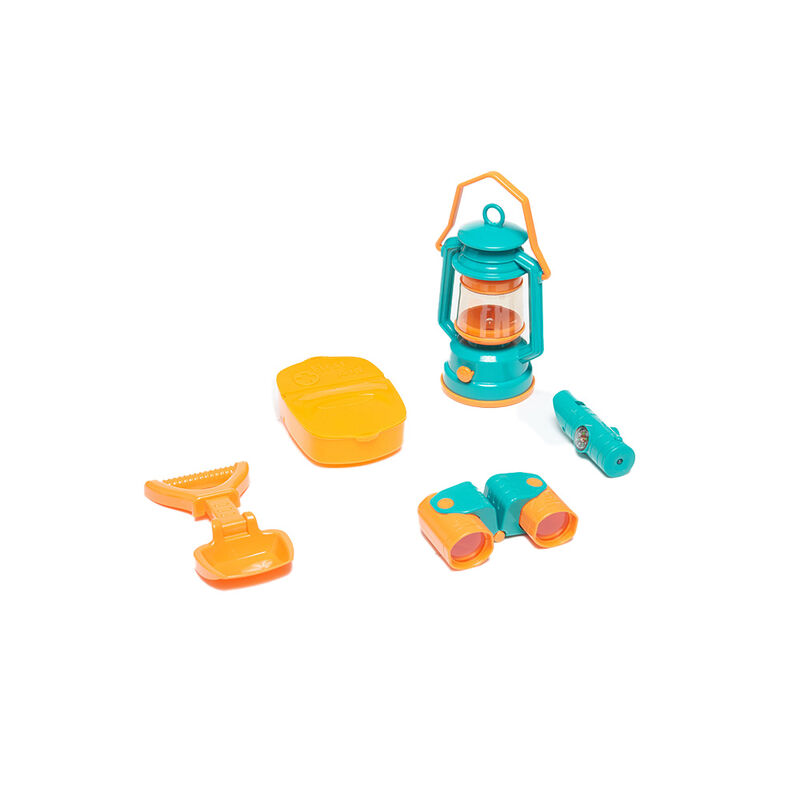 Toy Chef Little Explorer Children's 6-Piece Camping Tent Set image number 3