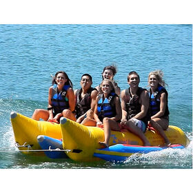 Island Hopper 6-Person Towable Banana Boat