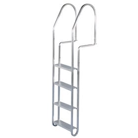 Dock Edge 4-Step Aluminum Dock Ladder with Quick Release
