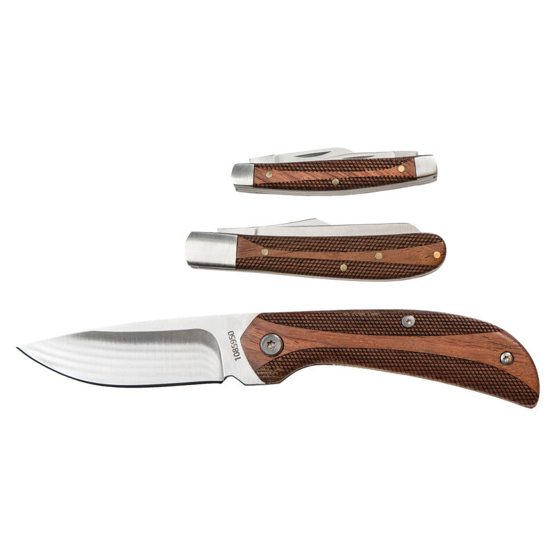 Old Timer 2018 Limited Edition 3-Piece Wood Handle Knife Set image number 3