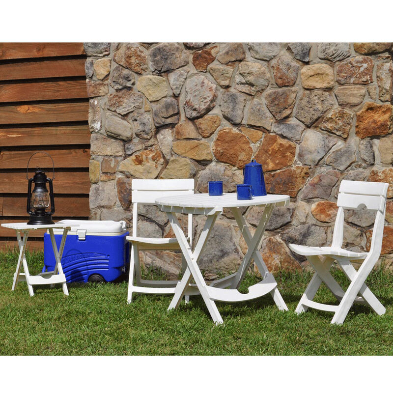 Quik-Fold Cafe Table, White image number 5