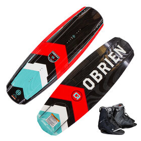 O'Brien Format Wakeboard with Border Bindings