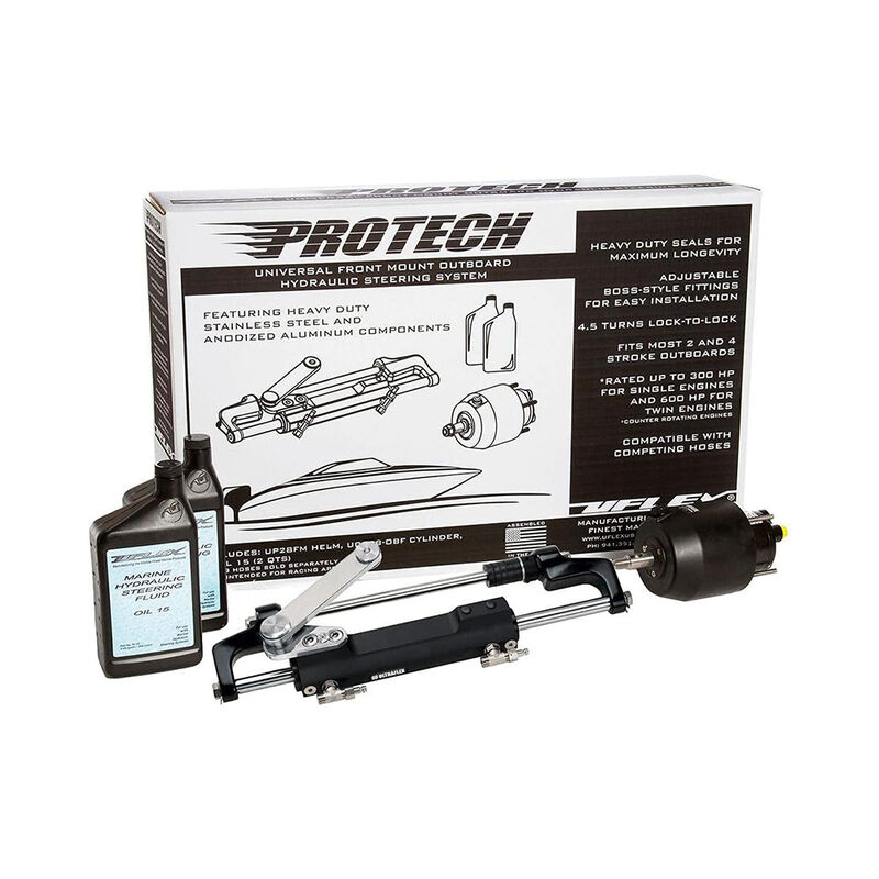 Uflex PROTECH 1.1 Front-Mount O/B Hydraulic Steering System image number 1