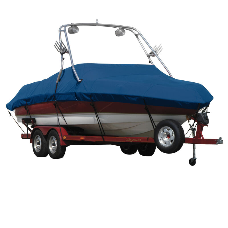 Exact Fit Sharkskin Boat Cover For Moomba Outback Doesn t Cover Platform image number 10