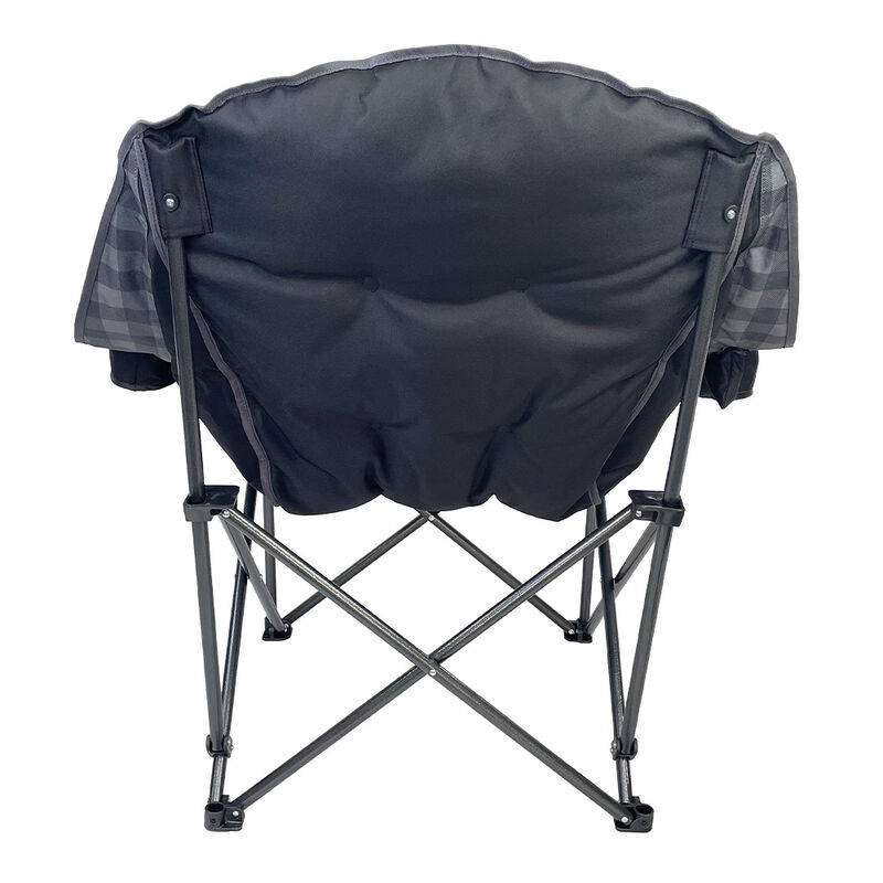 AMX Global Heated Comfort Cloud Chair&mdash;Gray Buffalo Check image number 8