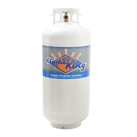 Flame King 40-lb. Empty Propane Cylinder with OPD