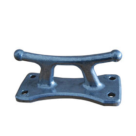 Dock Edge 4-1/2" Polished Aluminum Classic Cleat