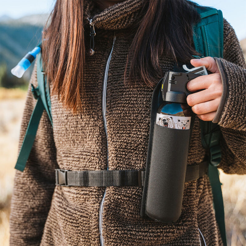 SABRE Frontiersman Max 9.2-oz. Bear Spray and Mountain Lion Spray with 3-in-1 Holster image number 2