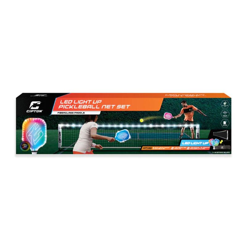Cipton LED Light-Up Pickleball Set with Net image number 9