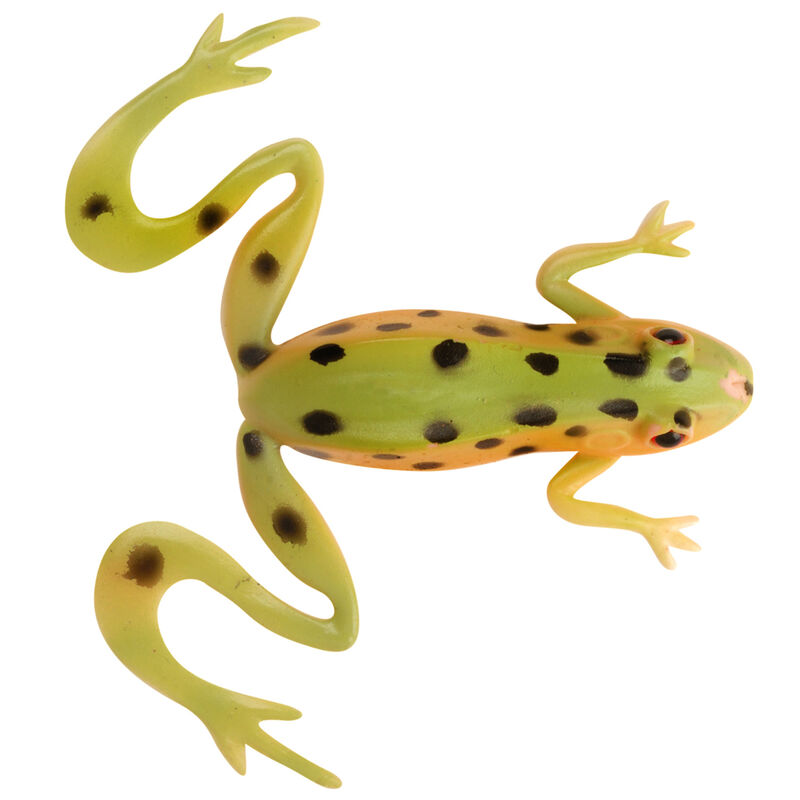 Berkley PowerBait Kicker Frog, 4", 3-Pack image number 3