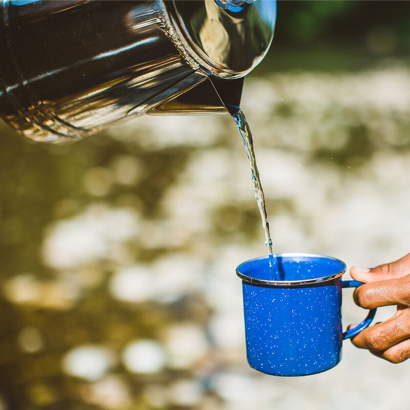 Stansport Stainless Steel Percolator 28-Cup Coffee Pot image number 7