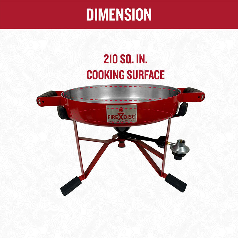 FIREDISC "The Rover" 210 in Fireman Red image number 5
