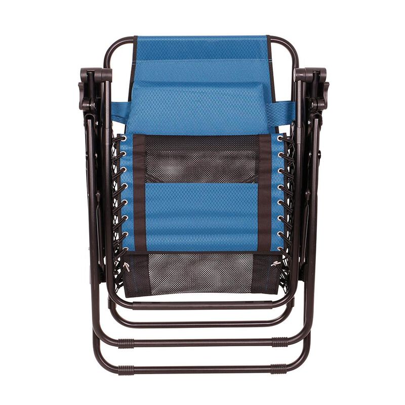 Mesh Recliner, Blue image number 5
