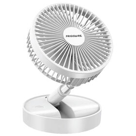 Frigidaire Rechargeable Folding Fan - White