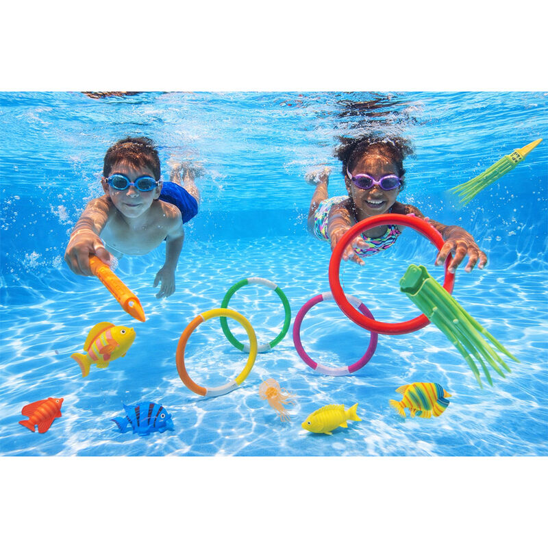 Splash Buddies 26-Piece Pool Diving Set image number 2