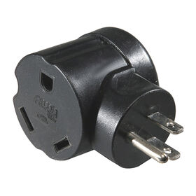 Arcon Power Cord Adapter - Temporary 90-Degree, 30 Amp Female to 15 Amp Male