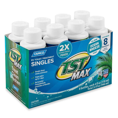 Camco TST MAX Ocean Scent Singles, 8-Pack