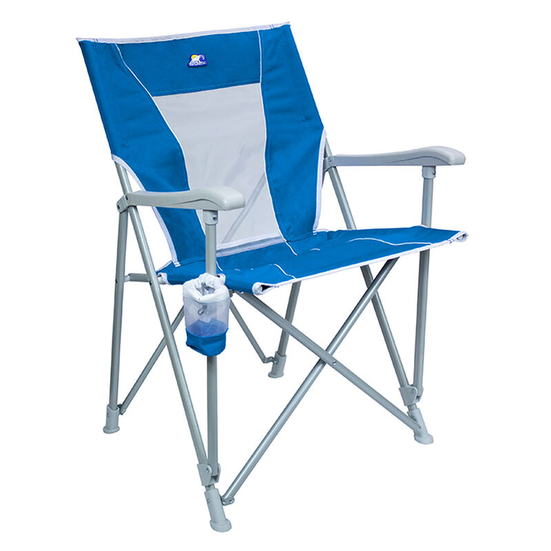 GCI Outdoor Captain's Chair, Saybrook Blue image number 1