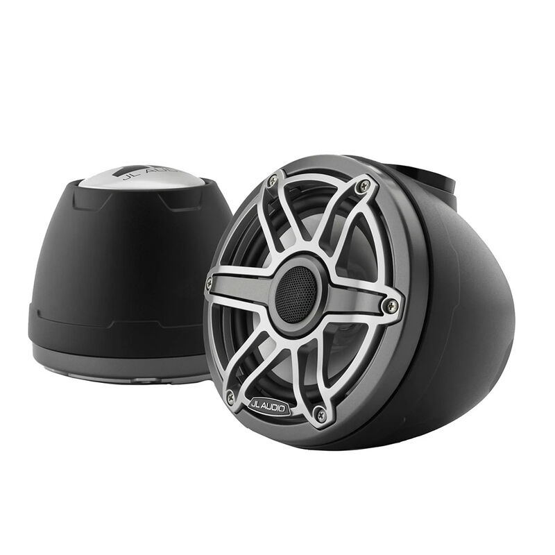 JL Audio M6 VeX Series 6.5" Enclosed Coaxial Speakers w/ Titanium Sports Grilles image number 1