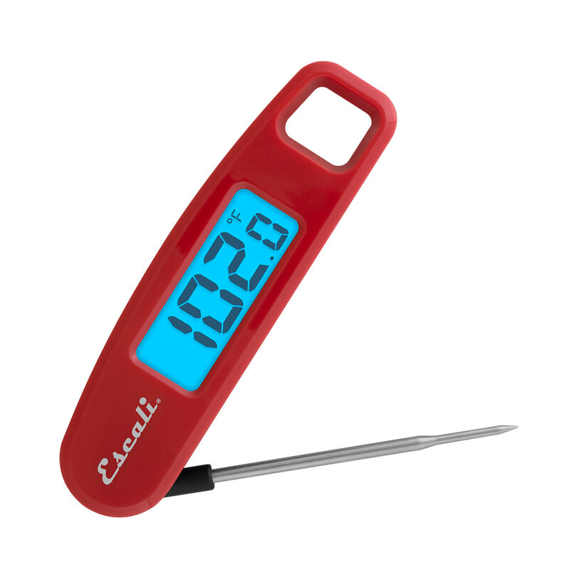 Escali Compact Folding Digital Thermometer, Red image number 1