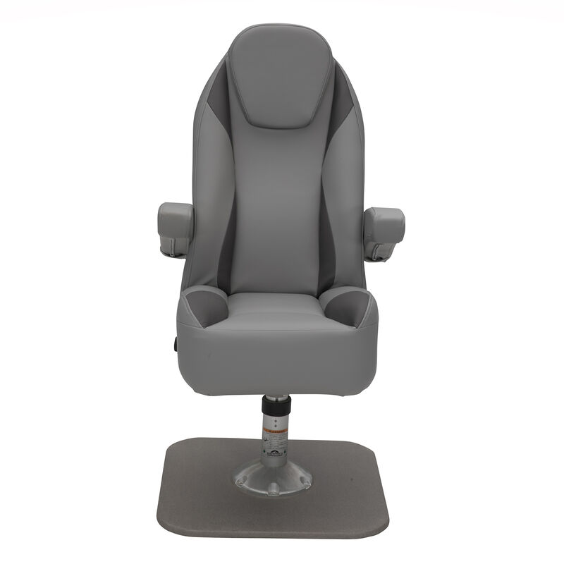 Taylor Made Platinum Series High Back Recliner Pontoon Helm Seat image number 1