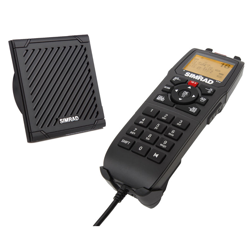 Simrad RS90 Handset And Speaker Kit image number 1