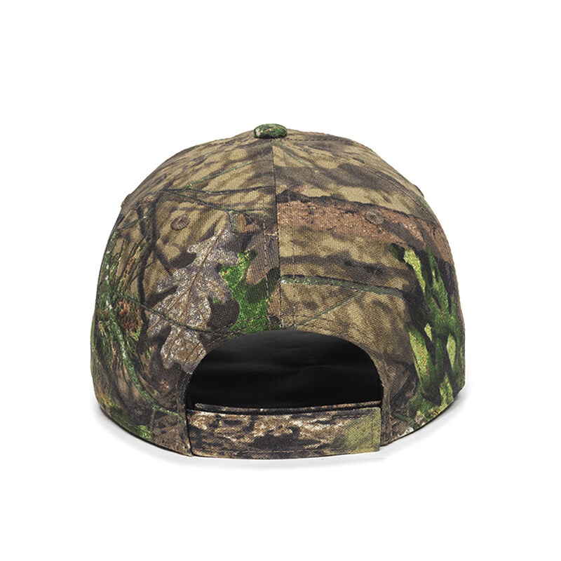 Mossy Oak Patch Logo Camo Mesh-Back Cap image number 2