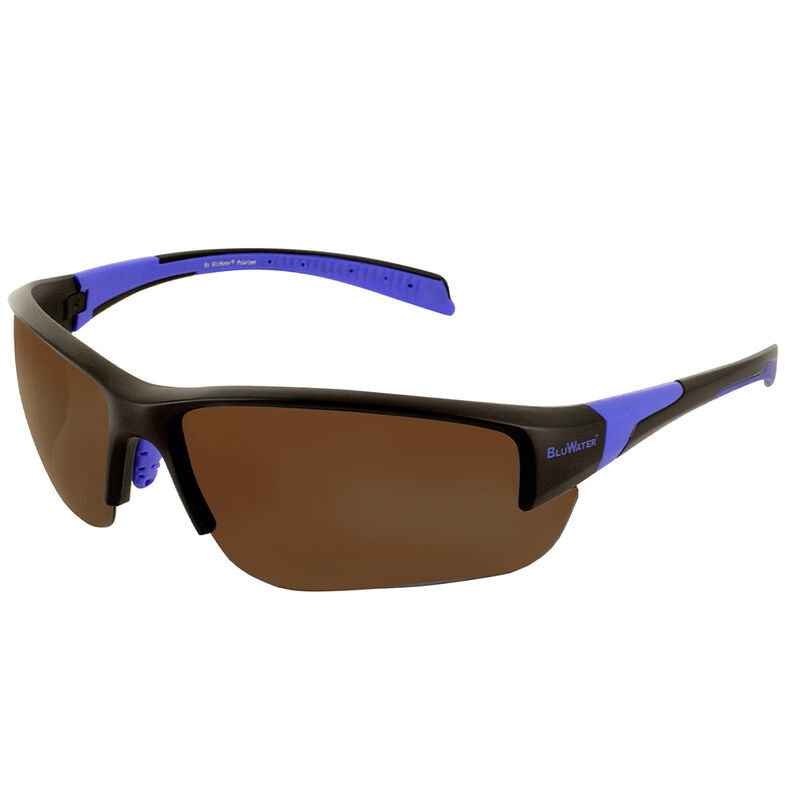 BluWater Polarized Samson 3 Sunglasses, Brown Lenses image number 1